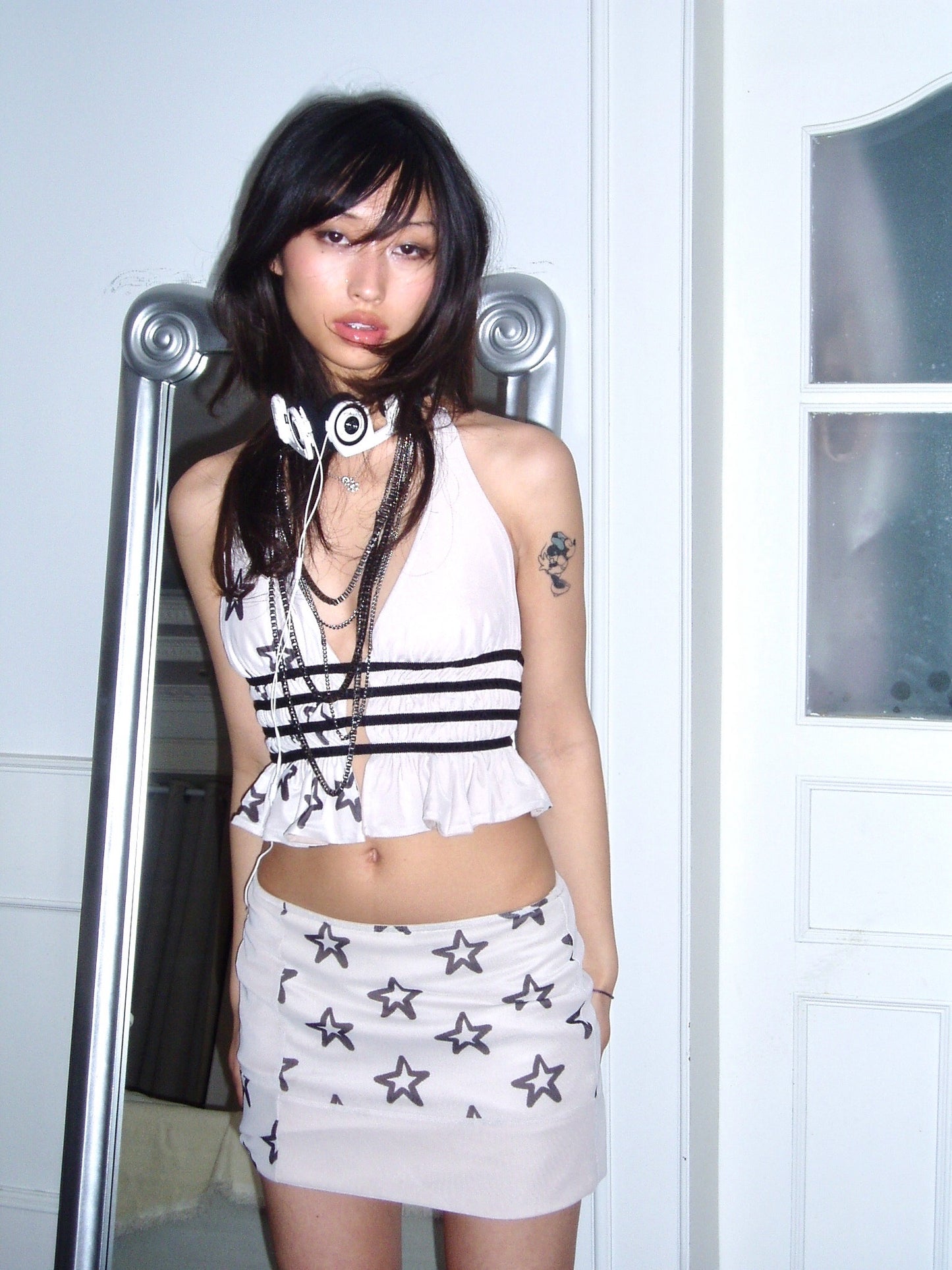Grey star Set top + skirt set  Can be purchased separately