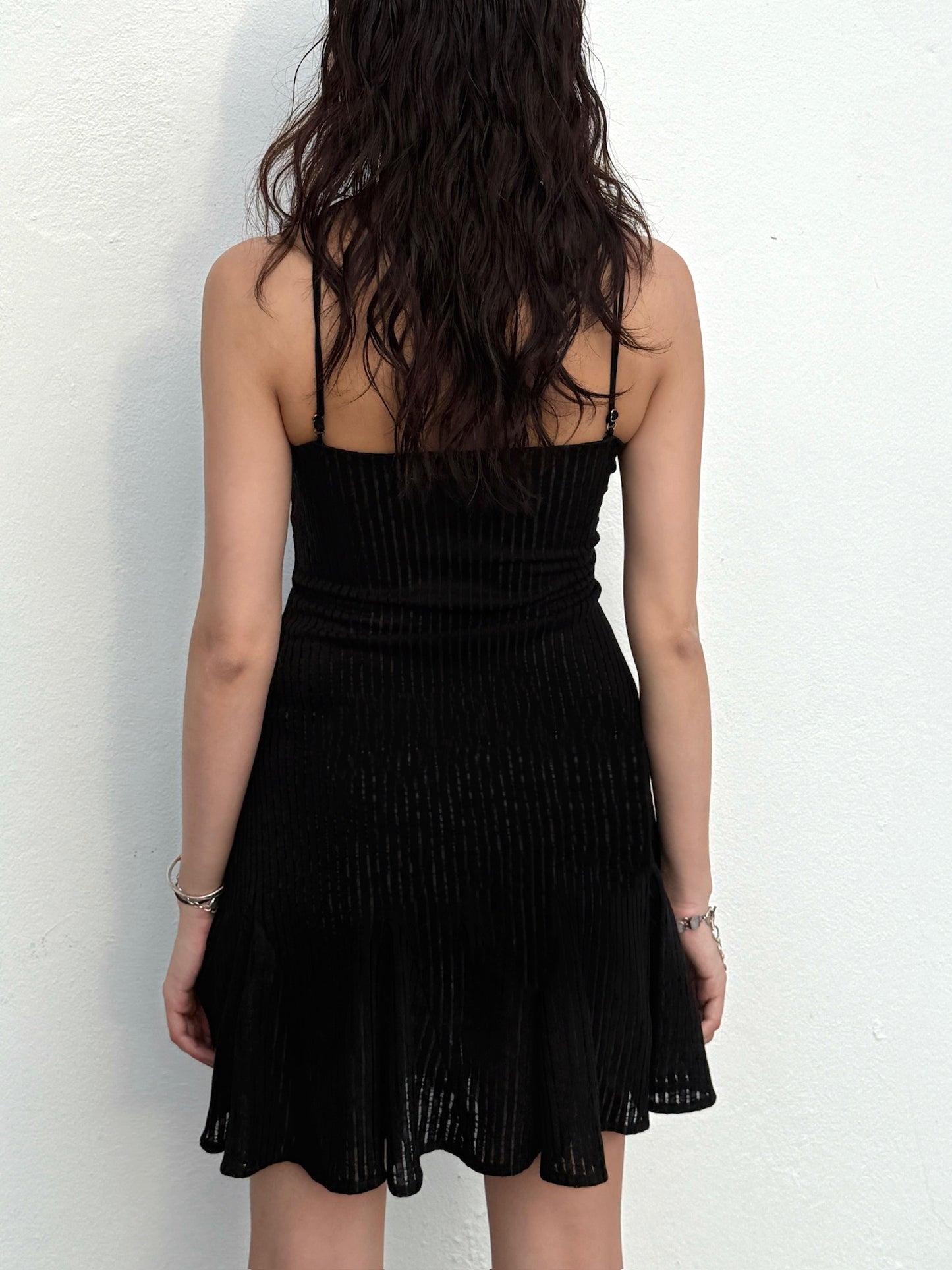 Black Stars Striped Dress