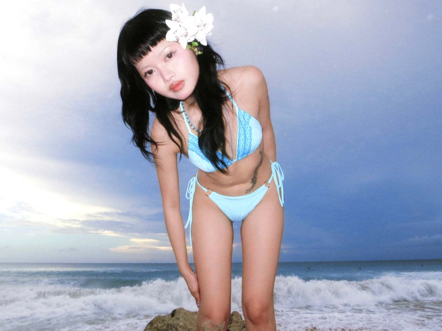Mint candy bikini - blue-green bikini swimsuit