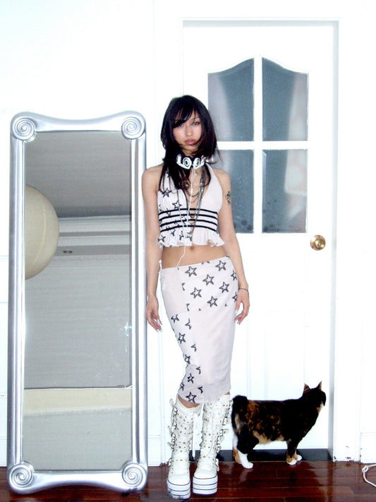 Grey star Set top + skirt set  Can be purchased separately