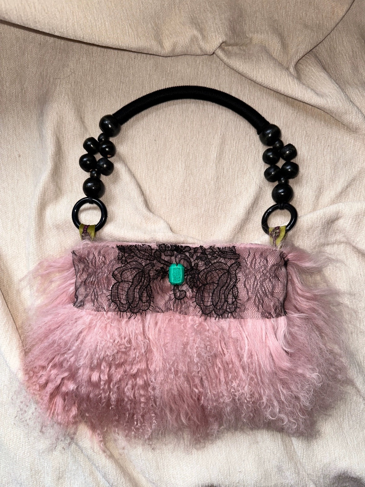 Super cute and puffy furry bags